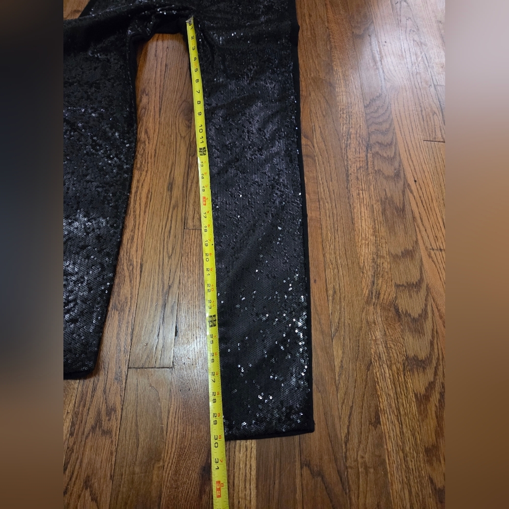 Cookie Johnson Black Sequin Women's Jeans 28 NWT - Picture 10 of 11
